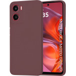 Techsuit - Softflex - Motorola Moto G05 / E15 - Plum Red
