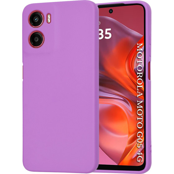 Techsuit - Softflex - Motorola Moto G05 / E15 - Purple