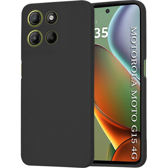 Techsuit - Softflex - Motorola Moto G15 / G15 Power - Black