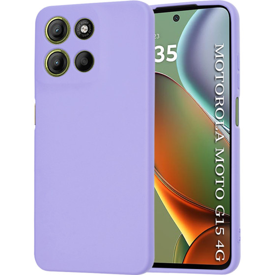 Techsuit - Softflex - Motorola Moto G15 / G15 Power - Light Purple