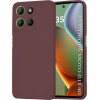 Techsuit - Softflex - Motorola Moto G15 / G15 Power - Plum Red
