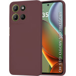 Techsuit - Softflex - Motorola Moto G15 / G15 Power - Plum Red