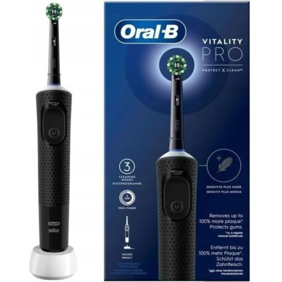 Braun Oral-B Vitality Pro D103 Box Black Toothbrush - (4210201427063)