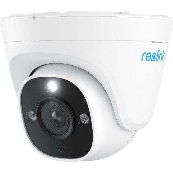 Reolink - Smart 12MP Poe Dome Camera, Person/Vehicle/Pet Alerts, Color Night Vision, Two-Way Audio - (P344)