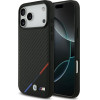 BMW Case M Carbon Tricolor Line Magsafe For Iphone 17 Pro Max Black - (BMHMP17X23PUDTK)