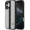 BMW Case M Perforated Stripe Logo Magsafe For Iphone 17 Gray - (BMHMP17S25PCPSGK)