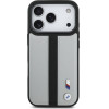 BMW Case M Perforated Stripe Logo Magsafe For Iphone 17 Pro Gray - (BMHMP17L25PCPSGK)