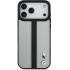 BMW Case M Perforated Stripe Logo Magsafe For Iphone 17 Pro Max Gray - (BMHMP17X25PCPSGK)