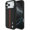 BMW Case M Perforated Stripe Logo Magsafe For Iphone 17 Pro Max Red - (BMHMP17X25PCPSKR)