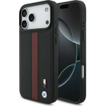 BMW Case M Perforated Stripe Logo Magsafe For Iphone 17 Pro Max Red - (BMHMP17X25PCPSKR)