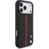 BMW Case M Perforated Stripe Logo Magsafe For Iphone 17 Pro Max Red - (BMHMP17X25PCPSKR)