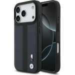 BMW Case M Perforated Stripe Logo Magsafe For Iphone 17 Pro Navy Blue - (BMHMP17L25PCPSVK)