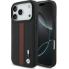 BMW Case M Perforated Stripe Logo Magsafe For Iphone 17 Pro Red - (BMHMP17L25PCPSKR)