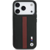 BMW Case M Perforated Stripe Logo Magsafe For Iphone 17 Pro Red - (BMHMP17L25PCPSKR)