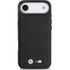 BMW Case M Quilted Logo Magsafe For Iphone 17 Air Black - (BMHMP17M25PSECHK)