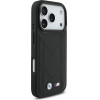 BMW Case M Quilted Logo Magsafe For Iphone 17 Pro Black - (BMHMP17L25PSECHK)