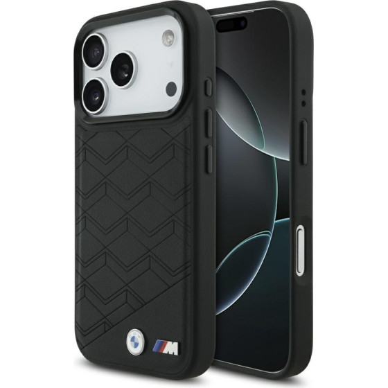 BMW Case M Shape Logo Magsafe For Iphone 17 Pro Black - (BMHMP17L25PCSSPK)