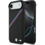 BMW Etui M Tricolor Metal Logo Magsafe Do Iphone 17 Air Czarny - (BMHMP17M25PCSPEK)