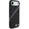 BMW Etui M Tricolor Metal Logo Magsafe Do Iphone 17 Air Czarny - (BMHMP17M25PCSPEK)