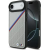BMW Etui M Tricolor Metal Logo Magsafe Do Iphone 17 Air Szary - (BMHMP17M25PCSPEG)