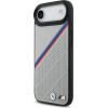 BMW Etui M Tricolor Metal Logo Magsafe Do Iphone 17 Air Szary - (BMHMP17M25PCSPEG)