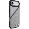 BMW Etui M Tricolor Metal Logo Magsafe Do Iphone 17 Air Szary - (BMHMP17M25PCSPEG)