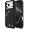BMW Etui M Tricolor Metal Logo Magsafe Do Iphone 17 Pro Czarny - (BMHMP17L25PCSPEK)