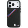 BMW Etui M Tricolor Metal Logo Magsafe Do Iphone 17 Pro Czarny - (BMHMP17L25PCSPEK)