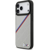 BMW Etui M Tricolor Metal Logo Magsafe Do Iphone 17 Pro Max Szary - (BMHMP17X25PCSPEG)
