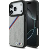 BMW Etui M Tricolor Metal Logo Magsafe Do Iphone 17 Pro Szary - (BMHMP17L25PCSPEG)