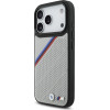 BMW Etui M Tricolor Metal Logo Magsafe Do Iphone 17 Pro Szary - (BMHMP17L25PCSPEG)