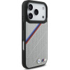 BMW Etui M Tricolor Metal Logo Magsafe Do Iphone 17 Pro Szary - (BMHMP17L25PCSPEG)