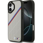 BMW Etui M Tricolor Metal Logo Magsafe Do Iphone 17 Szary - (BMHMP17S25PCSPEG)