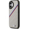 BMW Etui M Tricolor Metal Logo Magsafe Do Iphone 17 Szary - (BMHMP17S25PCSPEG)
