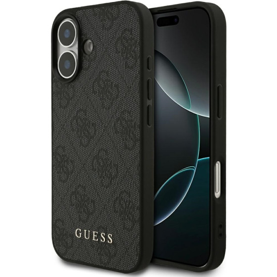 Guess 4G Classic Case For Iphone 17 Black - (GUHCP17SG4GFGR)