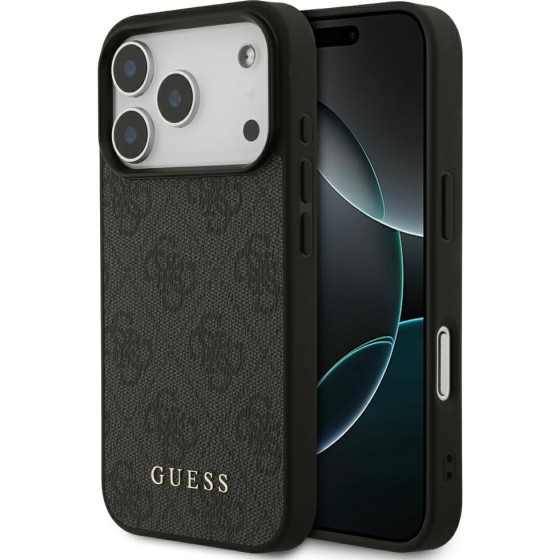 Guess 4G Classic Case For Iphone 17 Pro Black - (GUHCP17LG4GFGR)