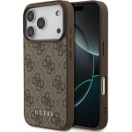 Guess 4G Classic Case For Iphone 17 Pro Brown - (GUHCP17LG4GFBR)