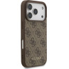 Guess 4G Classic Case For Iphone 17 Pro Brown - (GUHCP17LG4GFBR)