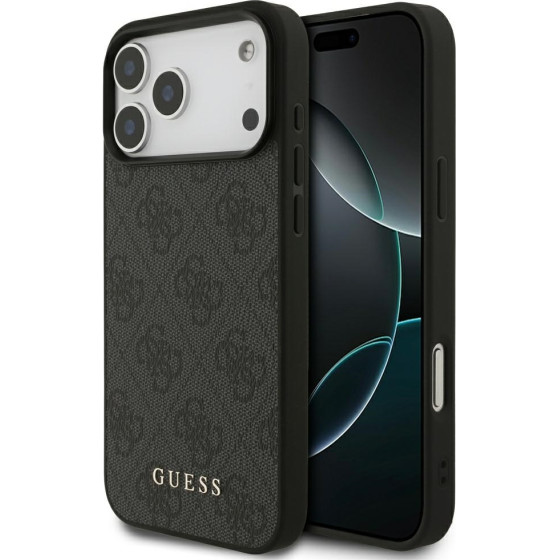 Guess 4G Classic Case For Iphone 17 Pro Max Black - (GUHCP17XG4GFGR)