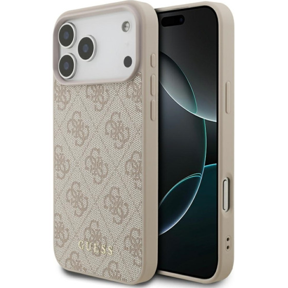 Guess 4G Classic Case For Iphone 17 Pro Max Pink - (GUHCP17XG4GFPI)