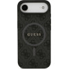 Guess 4G Ring Classic Logo Magsafe Case For Iphone 17 Air Black - (GUHMP17MG4GFRK)