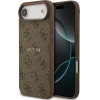 Guess 4G Ring Classic Logo Magsafe Case For Iphone 17 Air Brown - (GUHMP17MG4GFRW)
