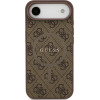 Guess 4G Ring Classic Logo Magsafe Case For Iphone 17 Air Brown - (GUHMP17MG4GFRW)