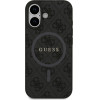 Guess 4G Ring Classic Logo Magsafe Case For Iphone 17 Black - (GUHMP17SG4GFRK)