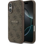 Guess 4G Ring Classic Logo Magsafe Case For Iphone 17 Brown - (GUHMP17SG4GFRW)