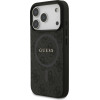 Guess 4G Ring Classic Logo Magsafe Case For Iphone 17 Pro Black - (GUHMP17LG4GFRK)