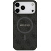 Guess 4G Ring Classic Logo Magsafe Case For Iphone 17 Pro Max Black - (GUHMP17XG4GFRK)