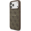Guess 4G Ring Classic Logo Magsafe Case For Iphone 17 Pro Max Brown - (GUHMP17XG4GFRW)