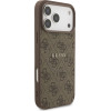Guess 4G Ring Classic Logo Magsafe Case For Iphone 17 Pro Max Brown - (GUHMP17XG4GFRW)