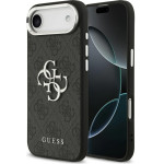 Guess Case 4G Big 4G Classic Logo For Iphone 17 Air Black Silver - (GUHCP17MP4G4SMCK)